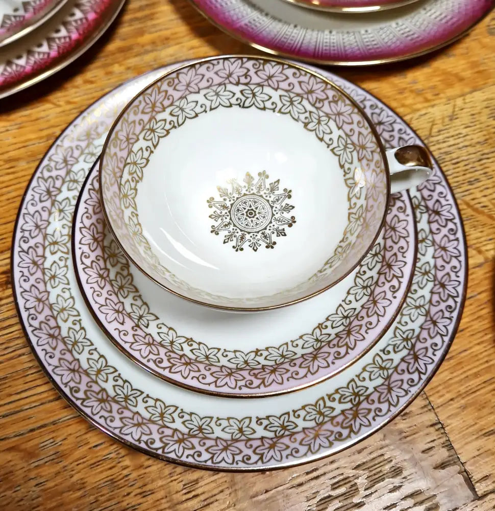 Троен сет за чай Johnn Haviland - antique