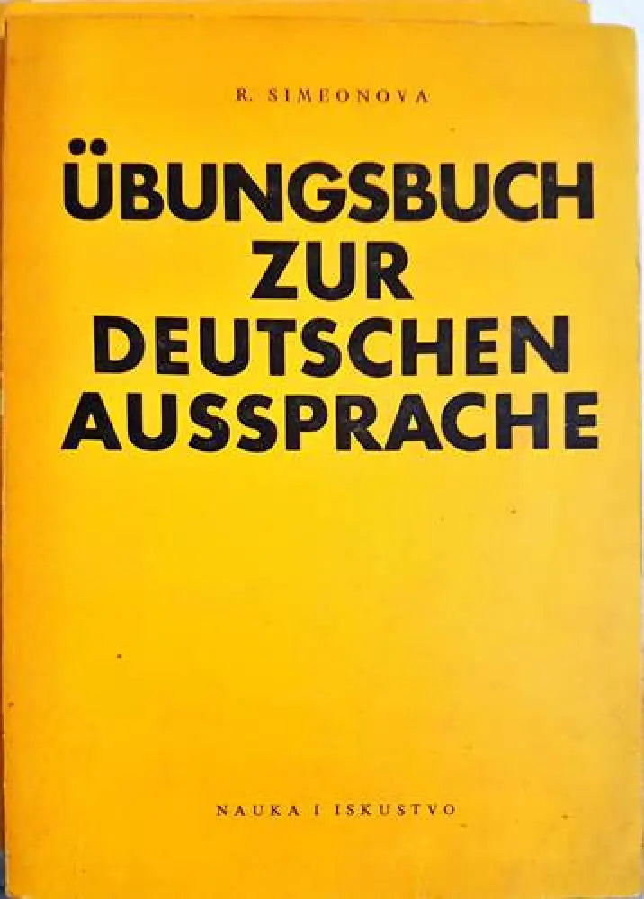 Übungsbuch zur deutschen aussprache (748) - Книга