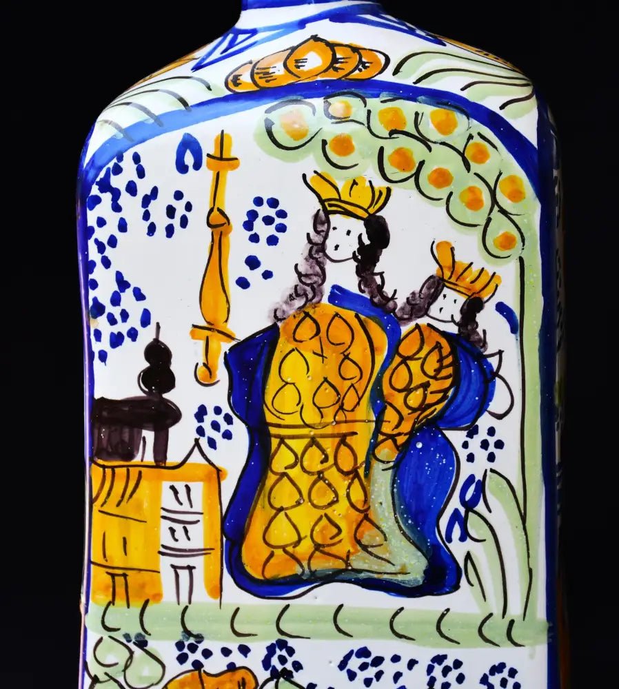 Унгарски декантер в стила ’Haban’ - antique