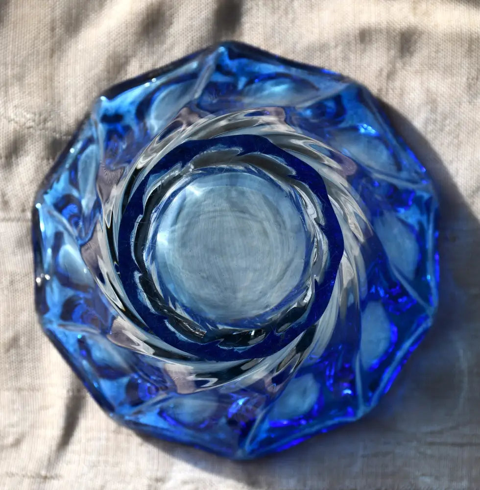 Ваза ’Vatel’ bleu на Рене Делвен - antique