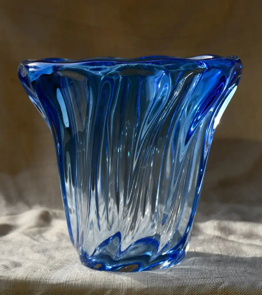 Ваза ’Vatel’ bleu на Рене Делвен - antique