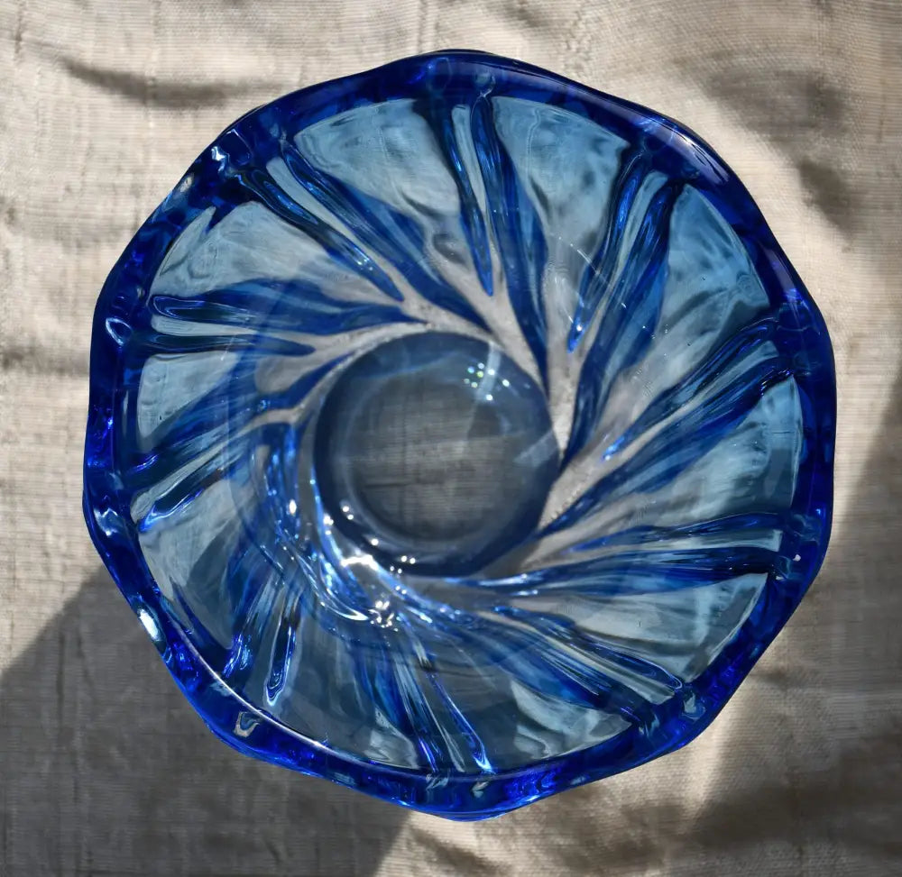 Ваза ’Vatel’ bleu на Рене Делвен - antique