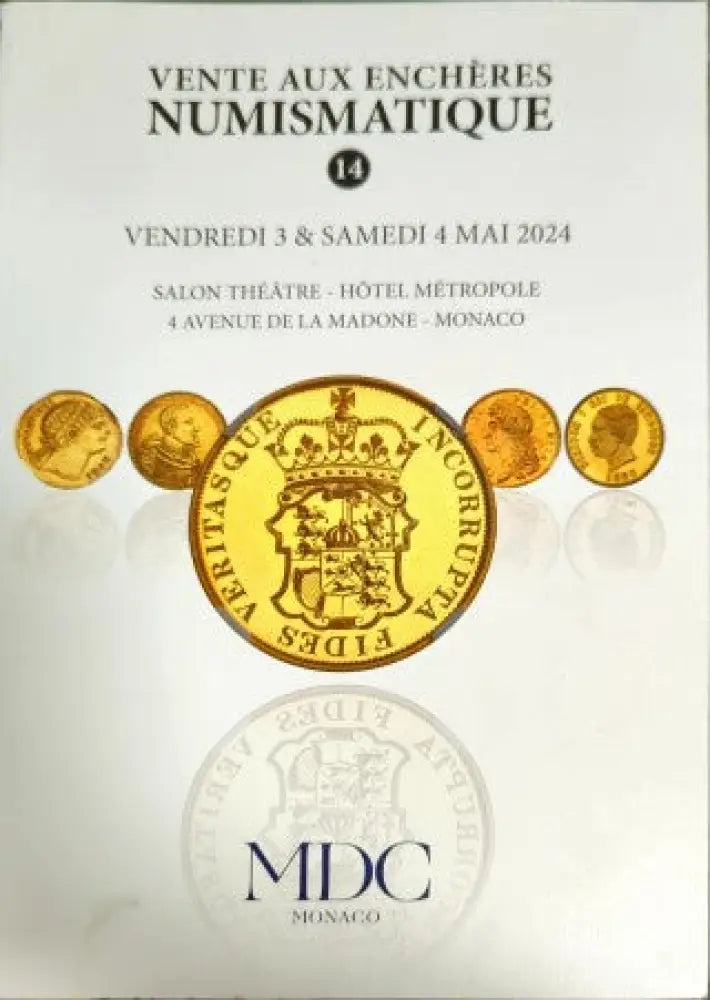 Vente aux encheres numismatique 14 - Книги