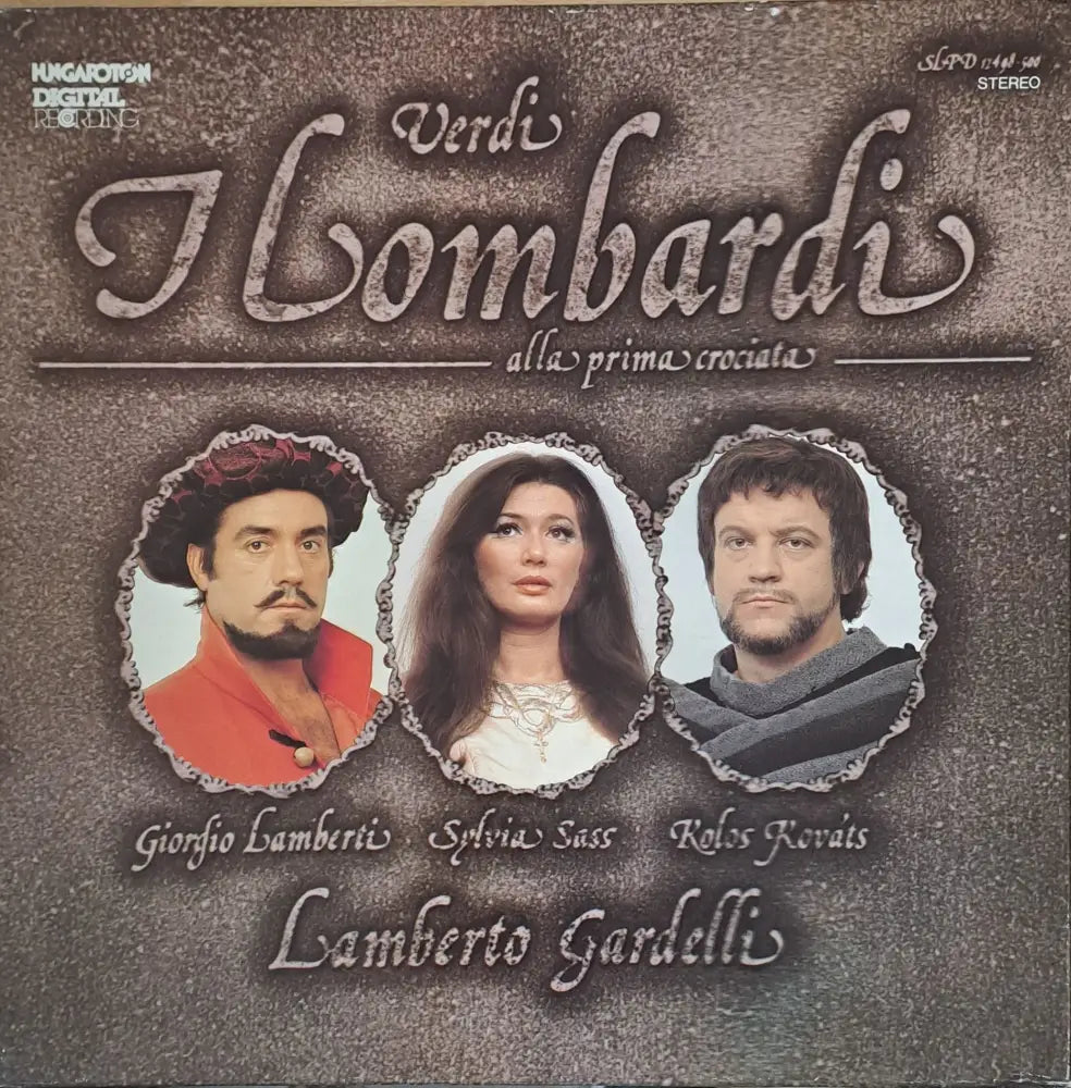Verdi: I. Lombardi троен албум - antique