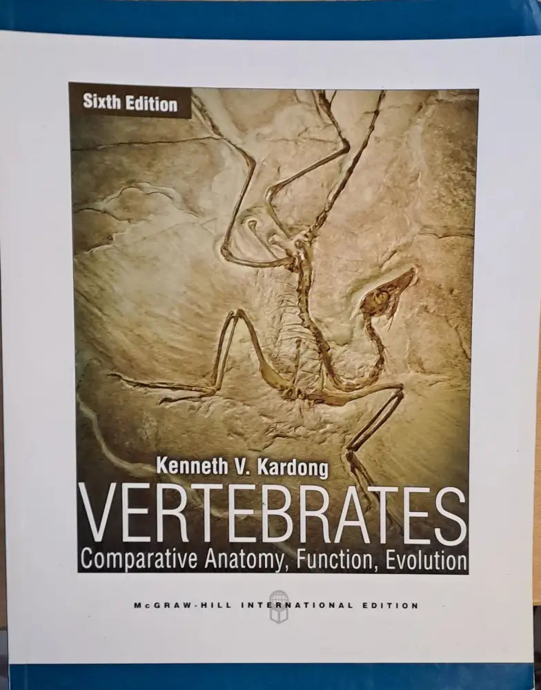 Vertebrates - Comparative Anatomy Function Evolution Sixth edition - Книги