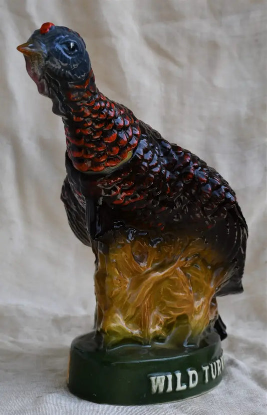 VINTAGE AUSTIN NICHOLS WILD TURKEY Decanter Bottle 185 Limited Edition #7 - antique