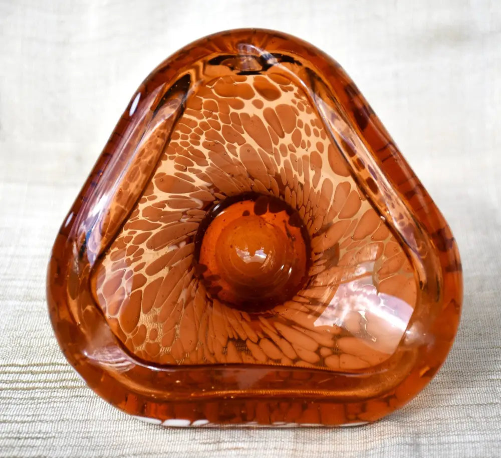 Винтидж art-glass пепелник/centrepiece - antique