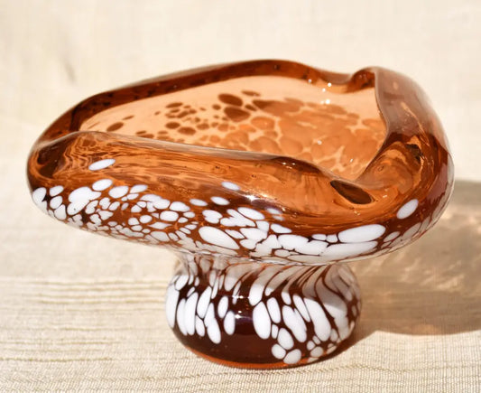 Винтидж art-glass пепелник/centrepiece - antique