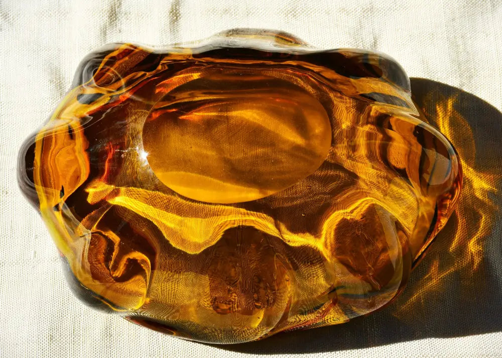Винтидж art-glass пепелник/centrepiece от 1960-те - antique