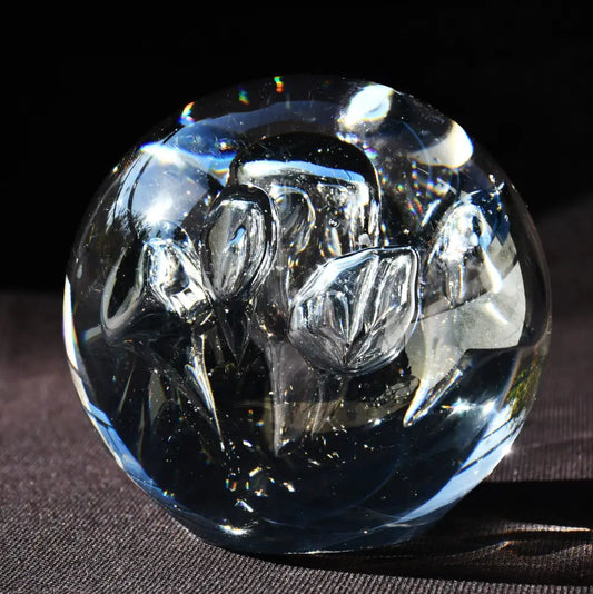 Винтидж art-glass преспапие - antique