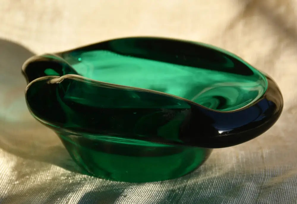 Винтидж пепелник - art glass (104421)