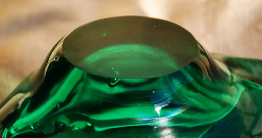 Винтидж пепелник - art glass (104421)