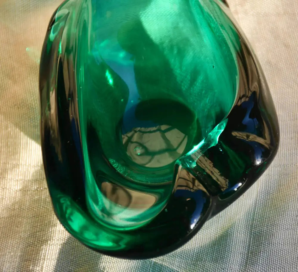 Винтидж пепелник - art glass (104421)