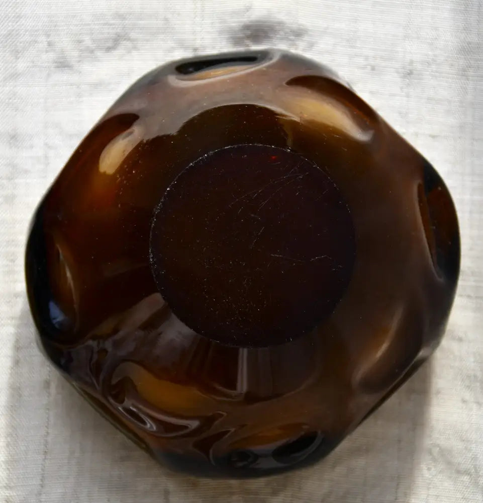 Винтидж пепелник - art glass - antique