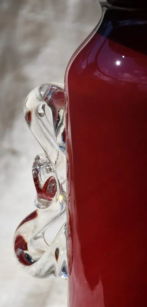 Винтидж полска art-glass ваза - antique