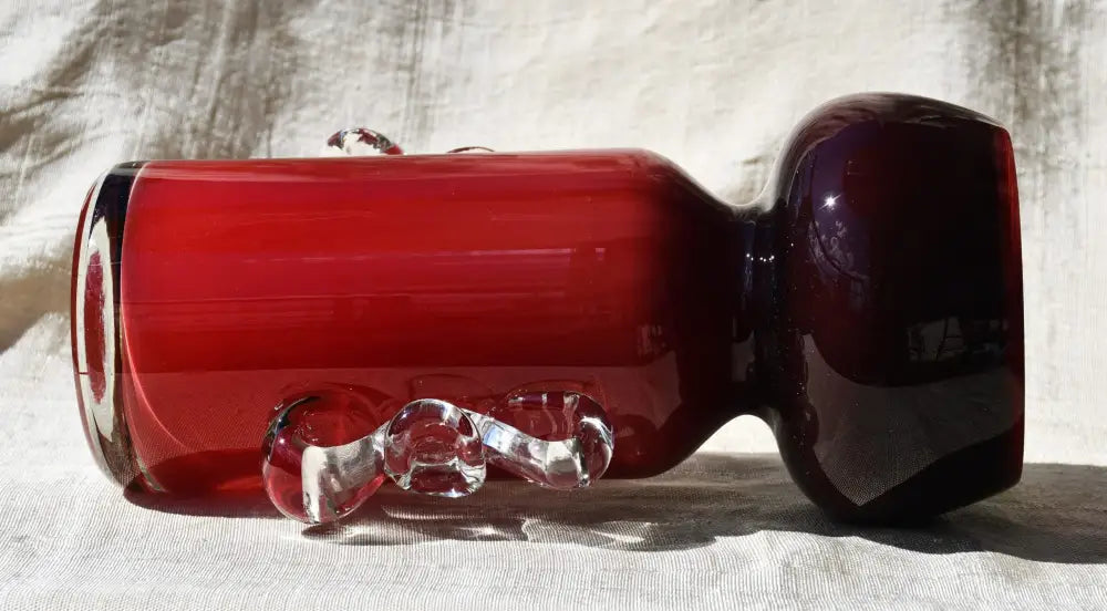 Винтидж полска art-glass ваза - antique