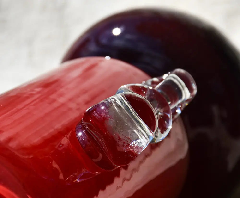Винтидж полска art-glass ваза - antique