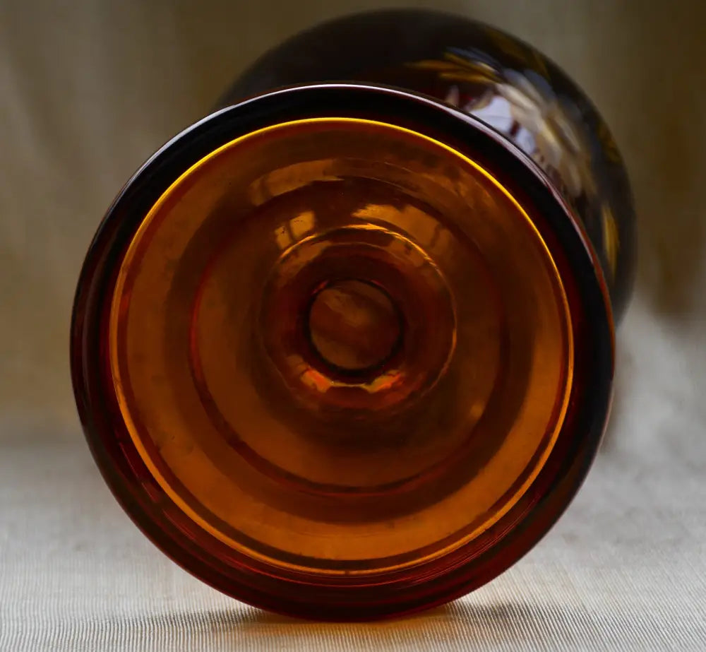 Винтидж ваза на ’Egermann’ - Бохемия - antique