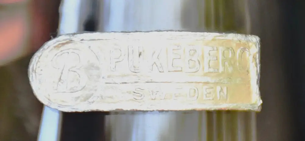 Винтидж ваза на Pukeberg Швеция - 1950-те - antique