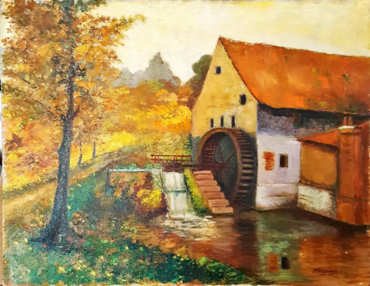 Воденица- масло (1230) - Картина