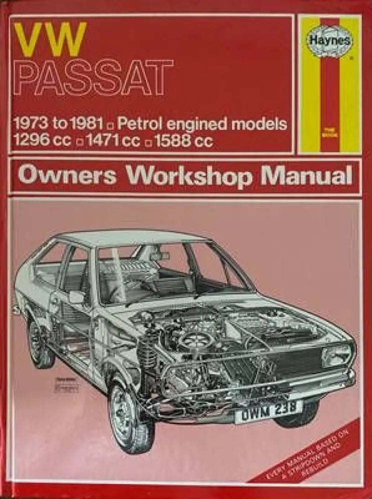 VW Passat 1973 to 1981. Petrol engined models Owners Workshop Manual - Книги