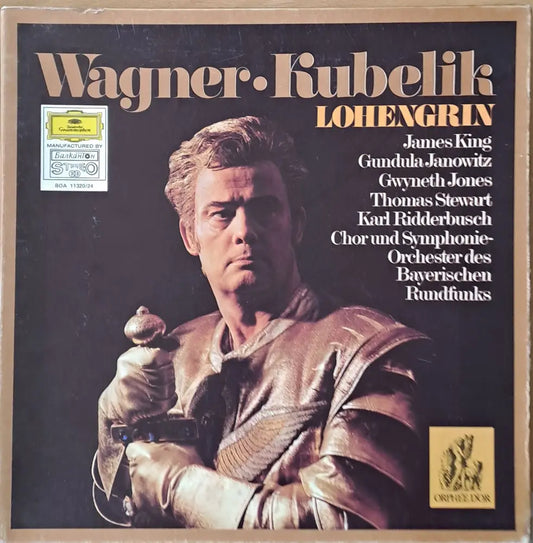 Wagner: Lohengrin. Dirigent Rafael Kubelik петорен албум - antique