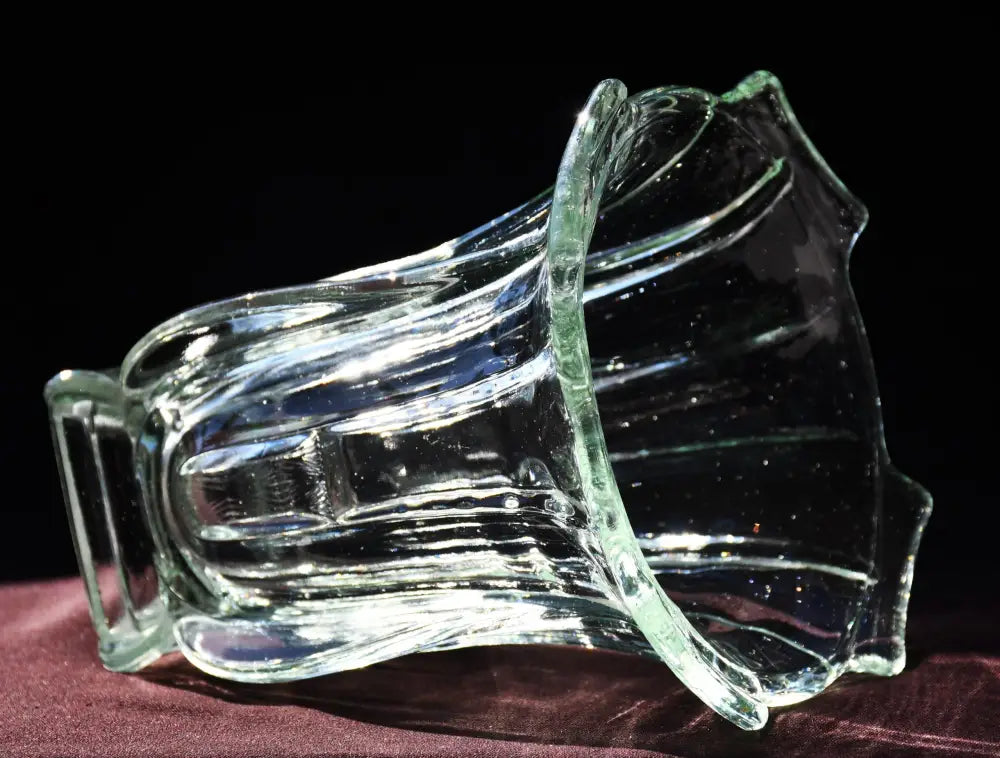 Walther Glass - модел ’ Sigrid ’ - Vintage ваза в стил Art Deco - antique