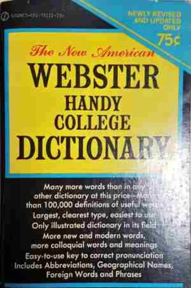 Webster Handy College Dictionary - Книги