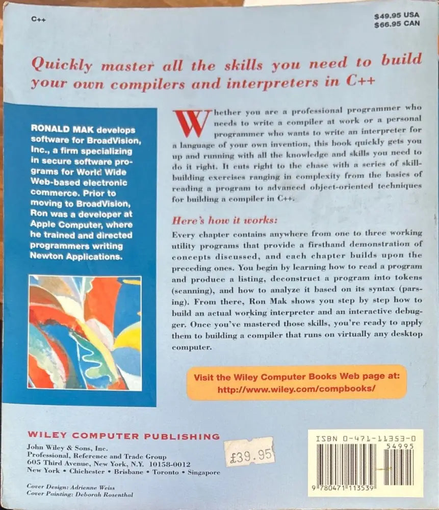 Writing Compilers and Interpreters. Second edition (375) - Книга