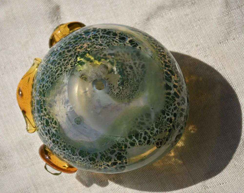 Жаба - art glass - antique