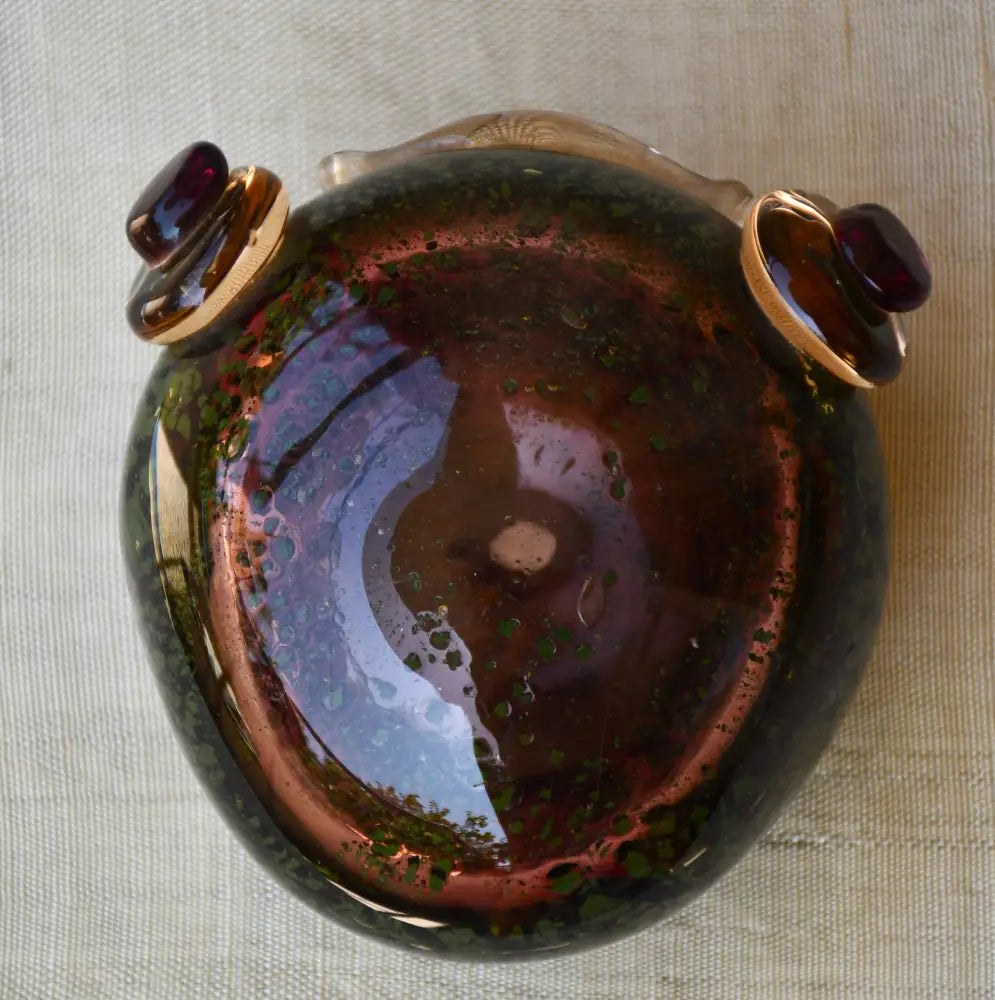 Жаба - арт-стъкло в стила на Murano - antique