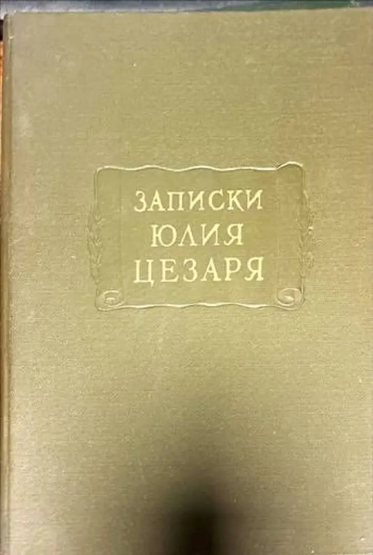 Записки. Юлия Цезаря - Книги